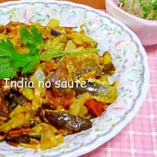 インドの野菜炒め